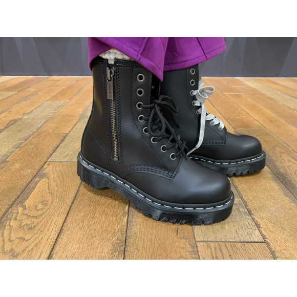 Dr.Martens 新作 1460 ZIP グレーステッチ BEX 8 ホール ブーツ