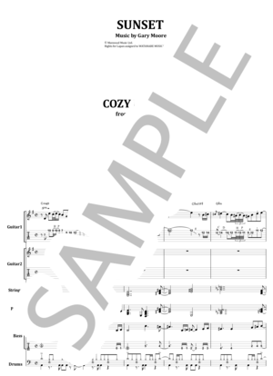 ゲイリー・ムーア | 楽譜一覧 - Piascore 楽譜ストア