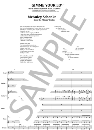 楽譜】ボン・ジョヴィ / LIVIN' ON A PRAYER バンド・スコア 楽譜