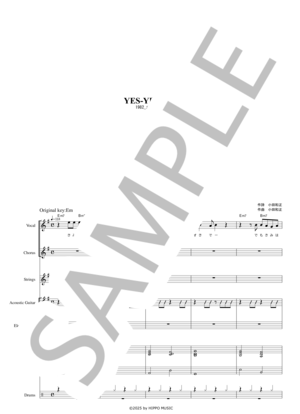 楽譜】オフコース / YES-YES-YES バンド・スコア 楽譜 / 小田 和正