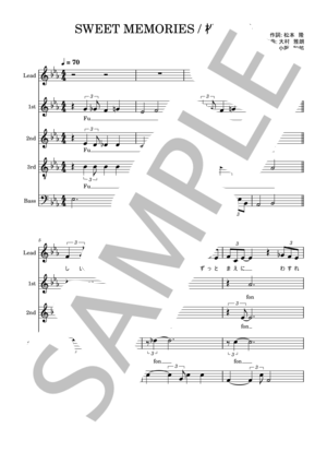 楽譜】 WINDING ROAD / 絢香×コブクロ 混声6声+VP / コブクロ×絢香