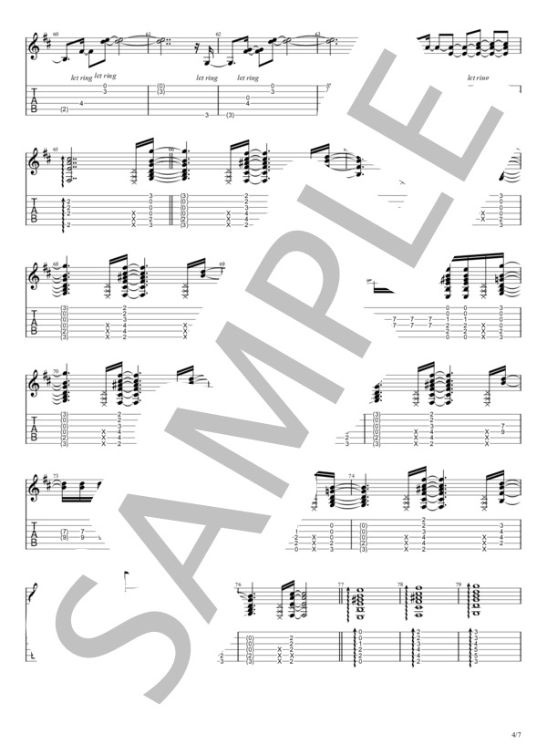 楽譜】END OF SORROW / LUNA SEA / J (バンドスコア / 入門