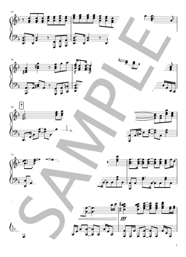 楽譜】 少女革命ウテナ OP＆ED / 奥井 雅美 (ピアノソロ / 上級