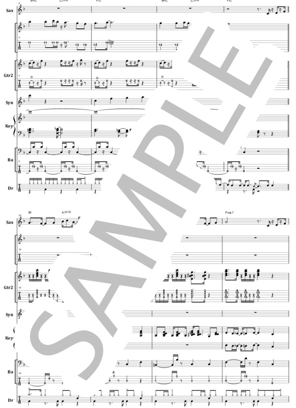 楽譜】ザ・スクエア / TAKARAJIMA バンド・スコア from68 / T-SQUARE