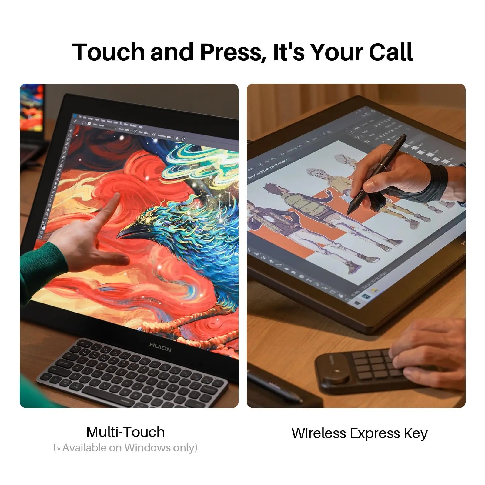 Refurbished HUION Kamvas Pro 27 Drawing Tablet 27