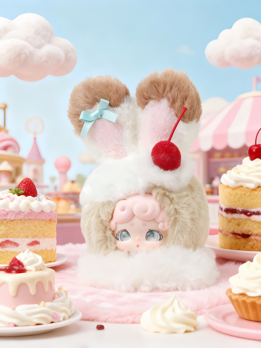 BOX購入】Lucky Deer Nai おやすみうさぎ ふわもこアイス | PLUM