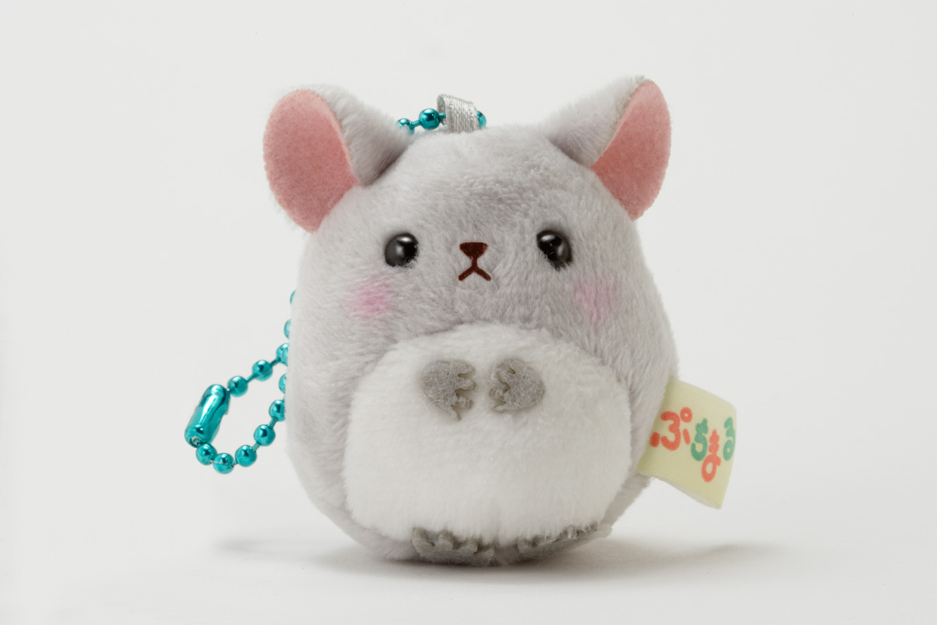 チンチラのぬいぐるみ（ボールチェーン付） | 生物園オンラインショップ