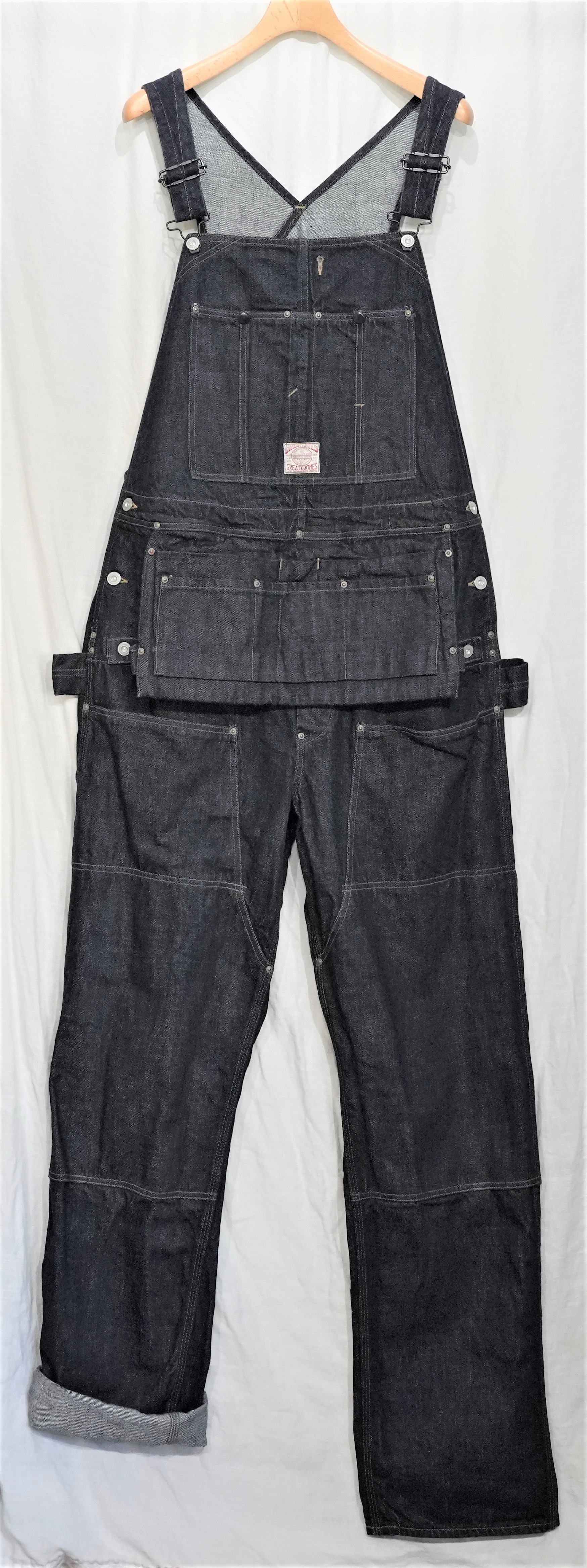 フリーホイーラーズ ウッズマン ビブ オーバーオールズ 14oz