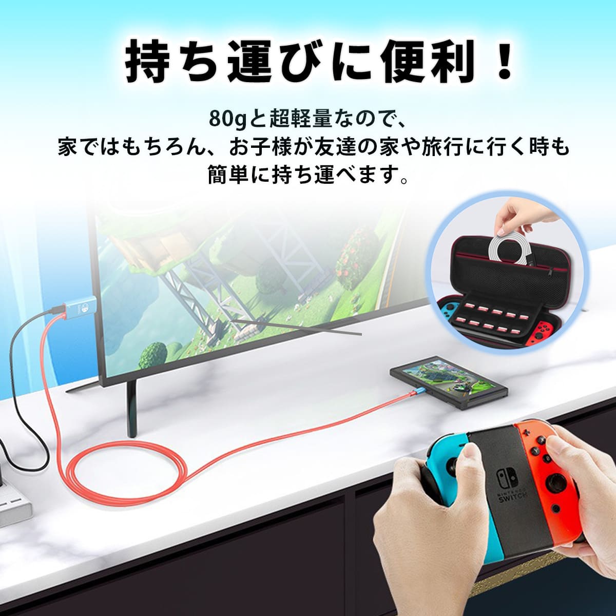 楽天市場】Nintendo Switch ドック アクセサリー HDMI変換器 テレビ