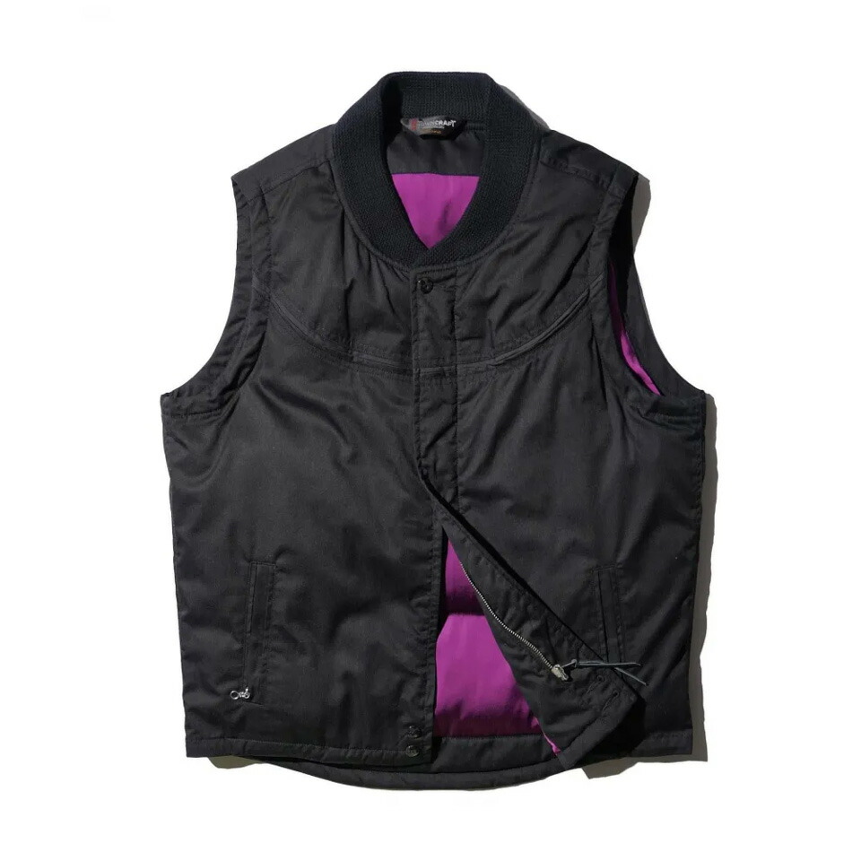 TOWN CRAFT / BLACK DERBY STYLED VEST