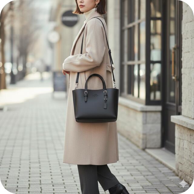 コーチ ハンドバッグ レディース ブランド COACH レザー CV966 SV BK 1