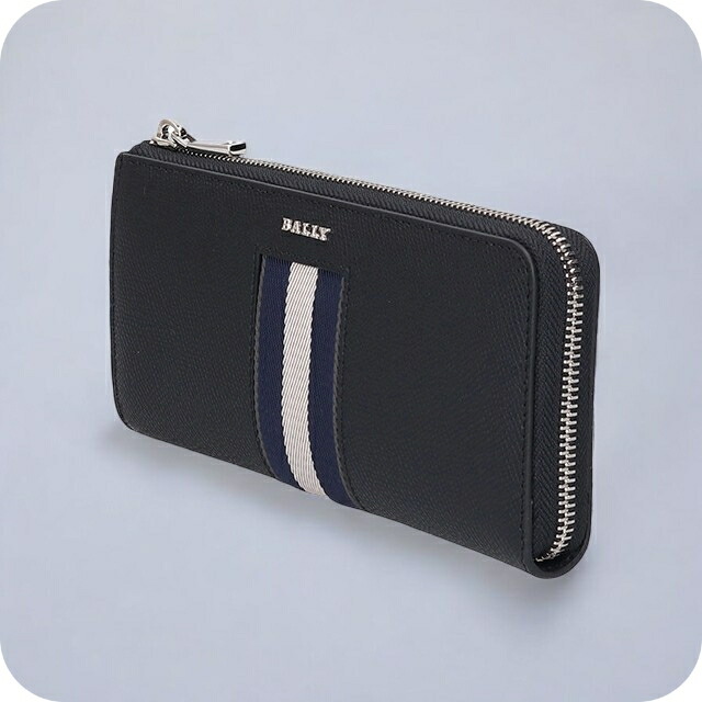 バリー 長財布 メンズ レディース ブランド レザー 6309718 ブラック