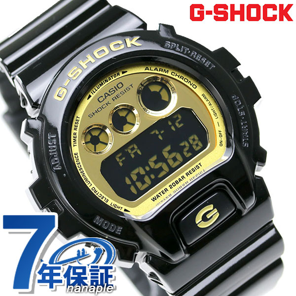 gショック ジーショック G-SHOCK Crazy Colors ブラック ゴールド DW