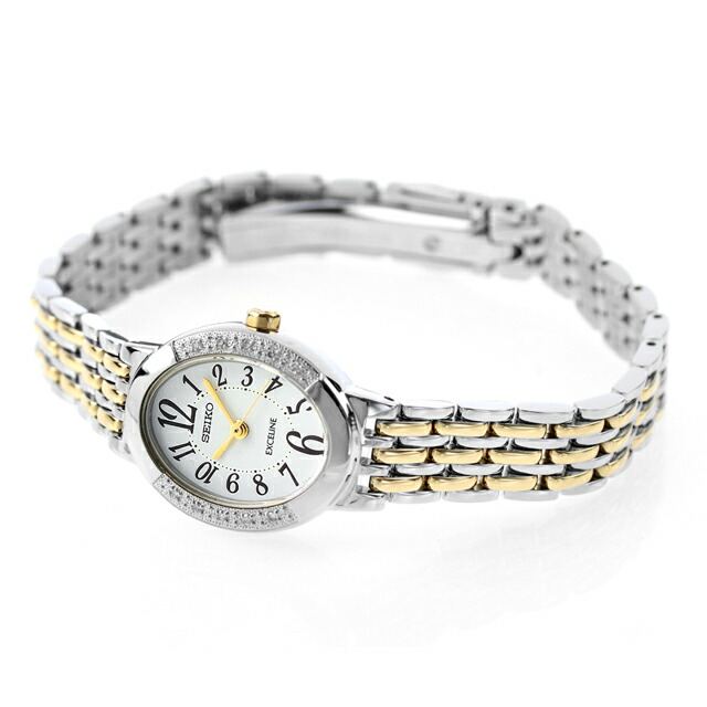 楽天市場】セイコー エクセリーヌ ソーラー レディース SWCQ051 SEIKO