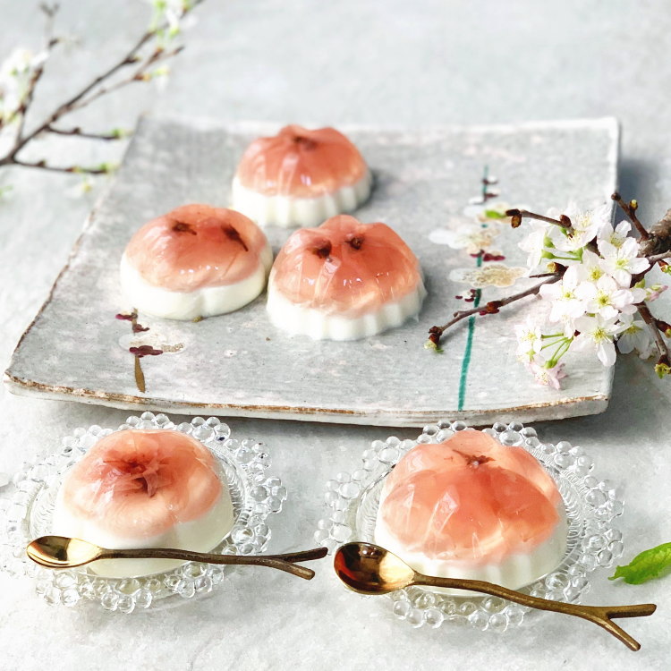 楽天市場】ゼリーカップ（桜） 18-8ステンレス製 NO.162 お菓子