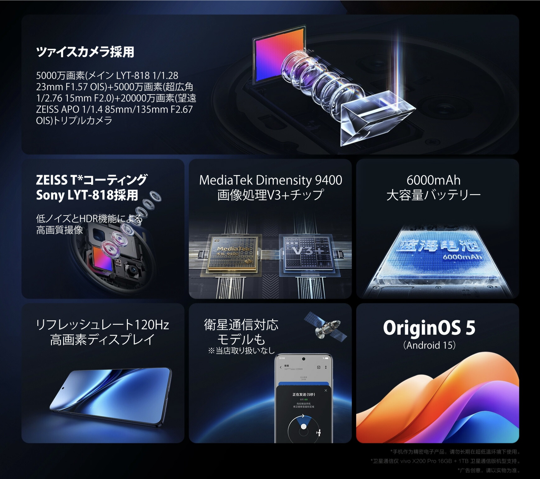 楽天市場】vivo X200 Pro ＜中国版＞【 新品 送料無料 SIMフリースマホ