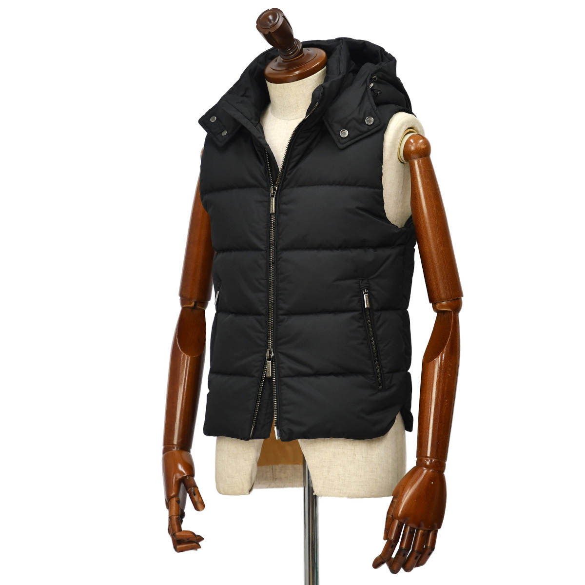 楽天市場】【size44,48】MOORER【ムーレー】フード付ダウンベスト FIRE