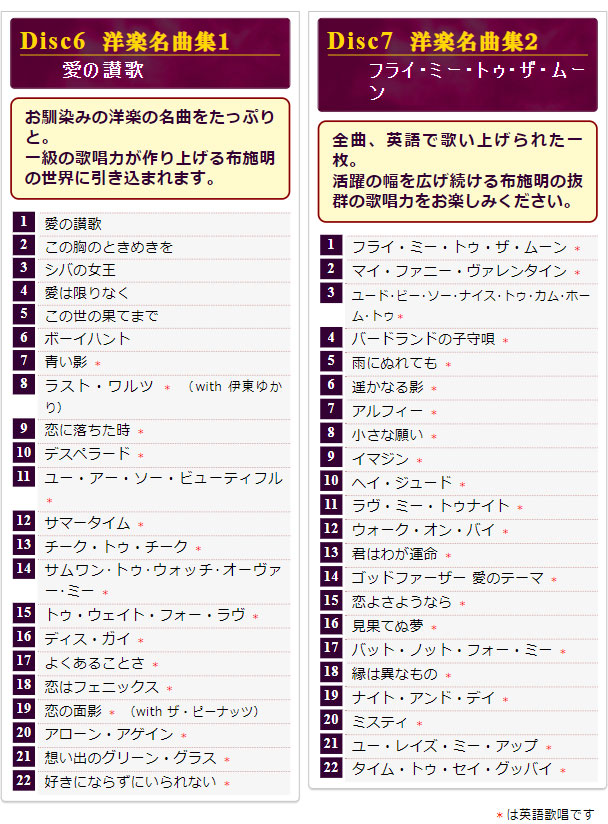 楽天市場】布施 明の世界 CD全7巻 ユーキャン通販 : ユーキャン通販