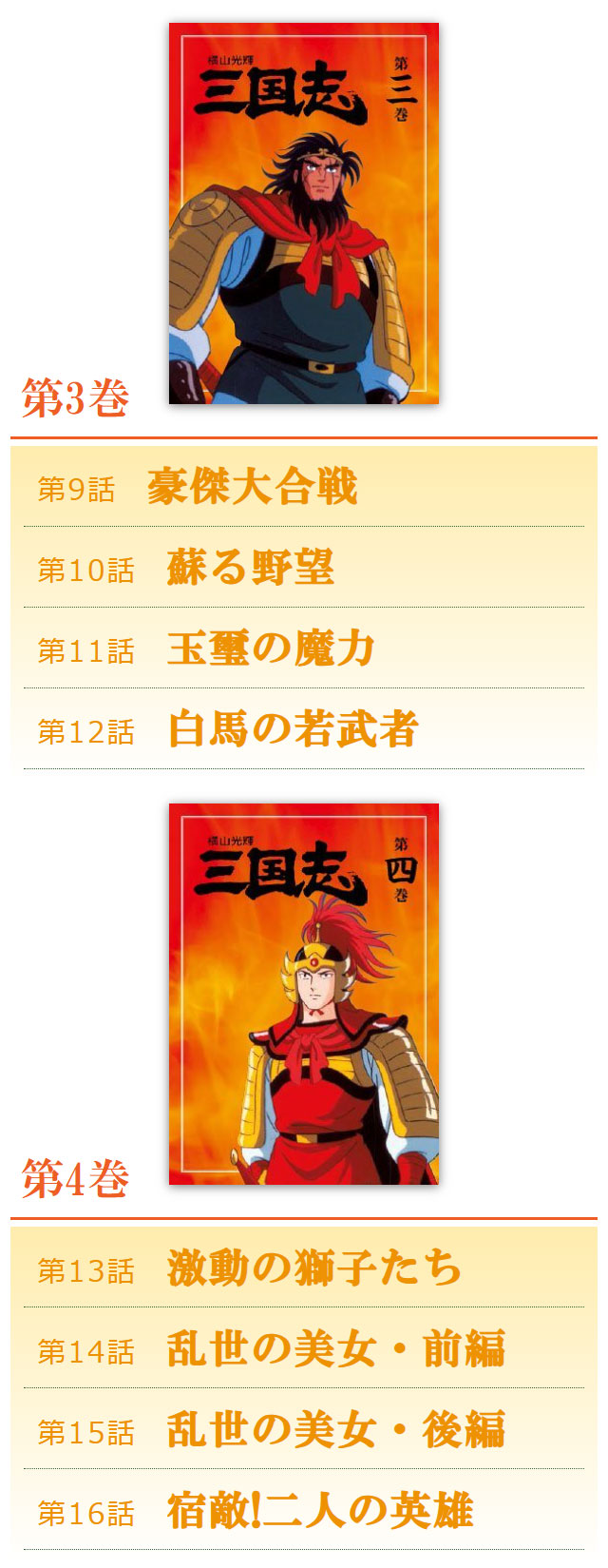 楽天市場】横山光輝 三国志 DVD全12巻 ユーキャン通販 : ユーキャン