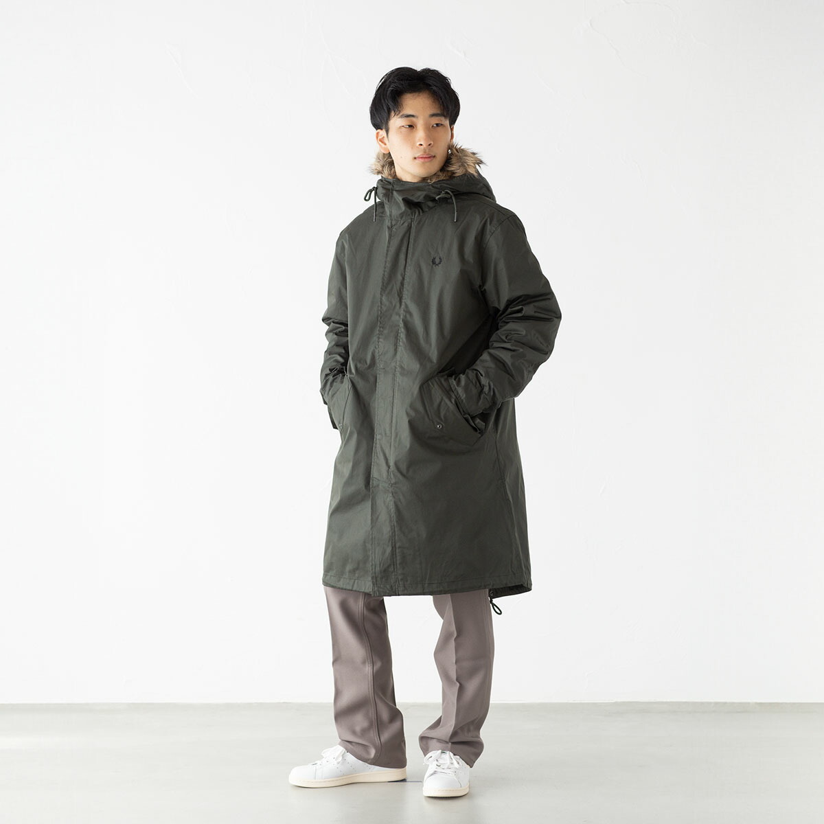 フレッドペリー FRED PERRY モッズコート ジップイン ライナー