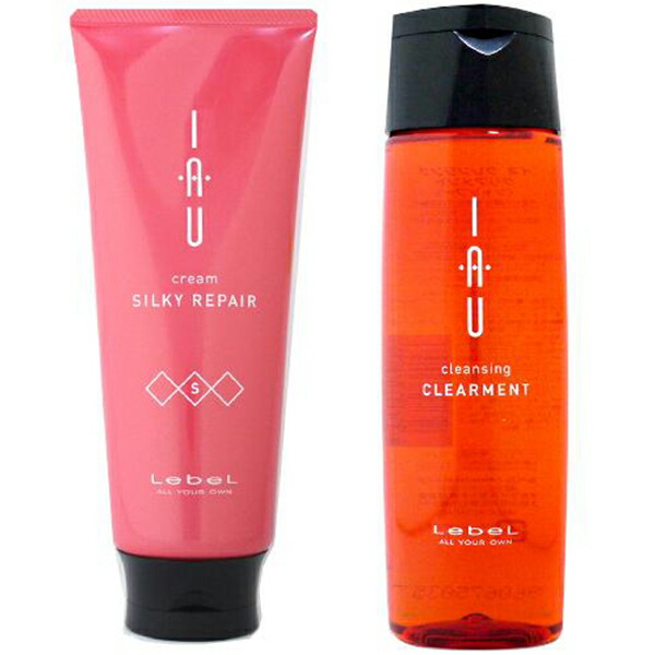 セット】 ルベル イオ クリーム シルキーリペア 200mL + クレンジング