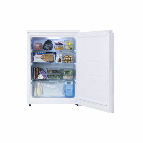 楽天市場】奥行スリム冷凍庫 66L IUSN-7A-W ホワイト アイリスオーヤマ