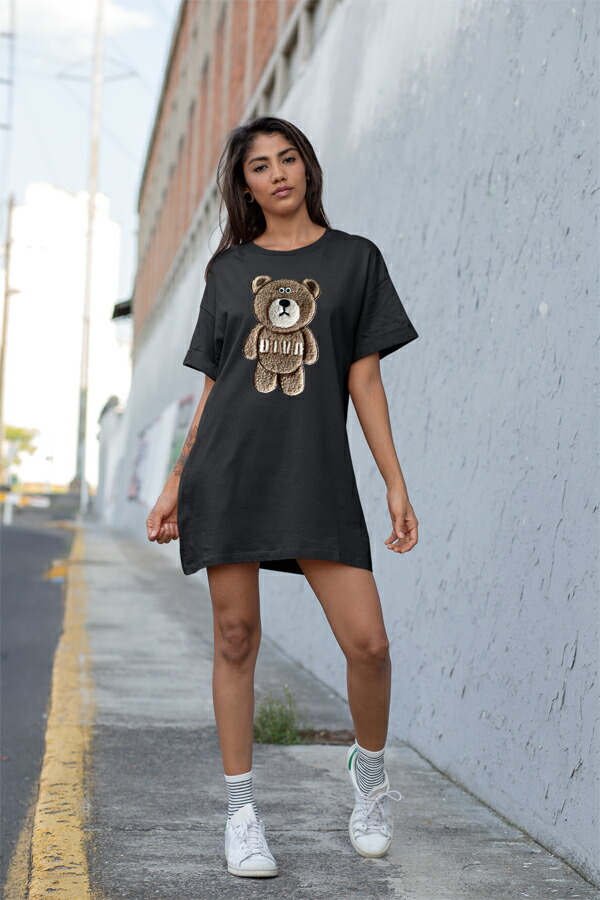 もこもこ ぷくぷく ふわふわ ワッペン クマ うさぎ 刺繍 ぬいぐるみ風