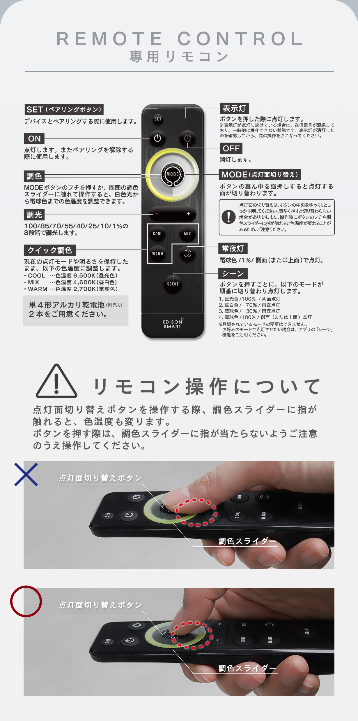 エジソンスマート TREO ミニシーリングライト 引掛けシーリング用