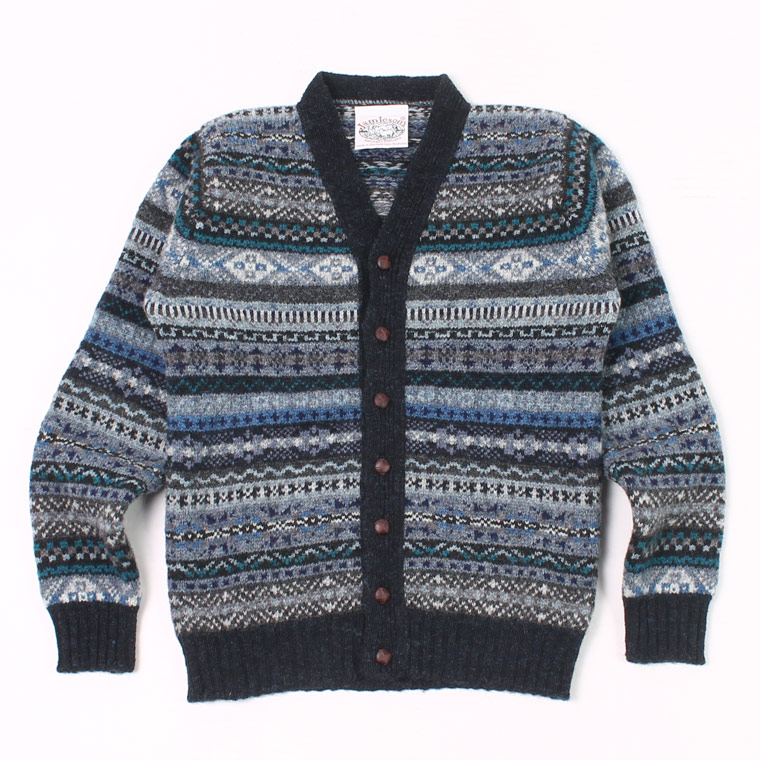 楽天市場】JAMIESON'S (ジャミーソンズ) AOFI V NECK CARDIGAN - 748A