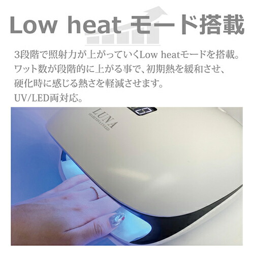 楽天市場】【最大3％OFF】 シャレドワ SHAREYDVA UV LEDライト LUNA