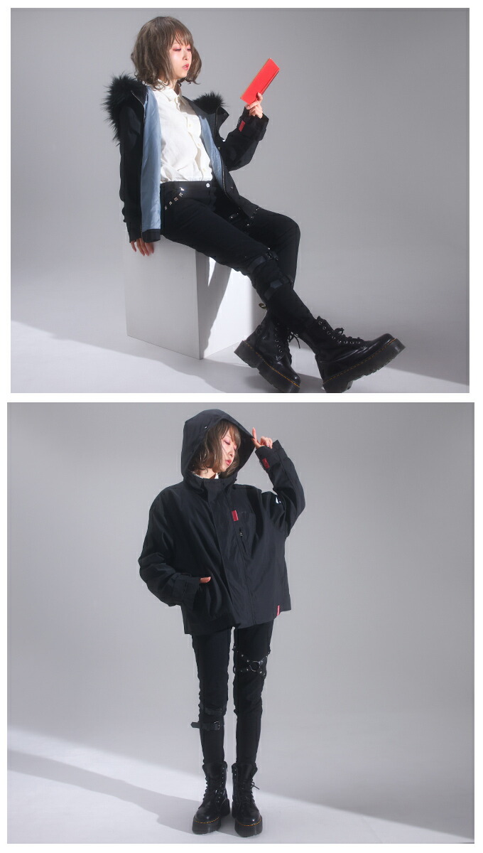 モッズコート ユニセックス ファー 天嶺ジウさんコラボ｜ Favorite