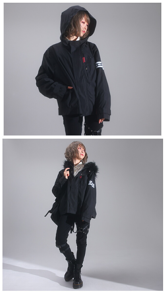 モッズコート ユニセックス ファー 天嶺ジウさんコラボ｜ Favorite