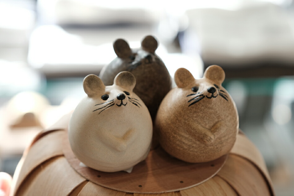 ねずみ（リサ・ラーソン／Lisa Larson） フリーデザイン ｜ 北欧