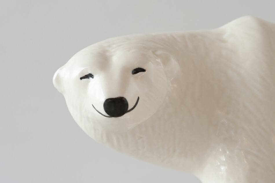 シロクマ（リサ・ラーソン／Lisa Larson） フリーデザイン ｜ 北欧