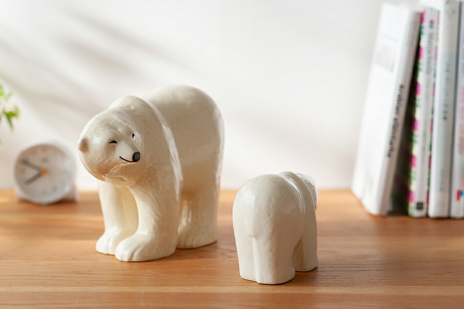 シロクマ（リサ・ラーソン／Lisa Larson） フリーデザイン ｜ 北欧