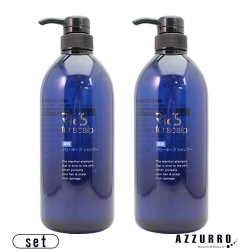 日本ケミコス リックス 薬用 グローキープ シャンプー 800ml ポンプ