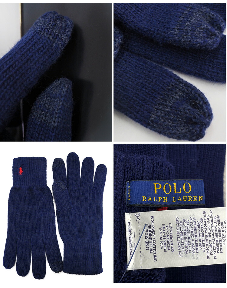 楽天市場】ラルフローレン ラルフ 手袋 メンズ ポロラルフローレン