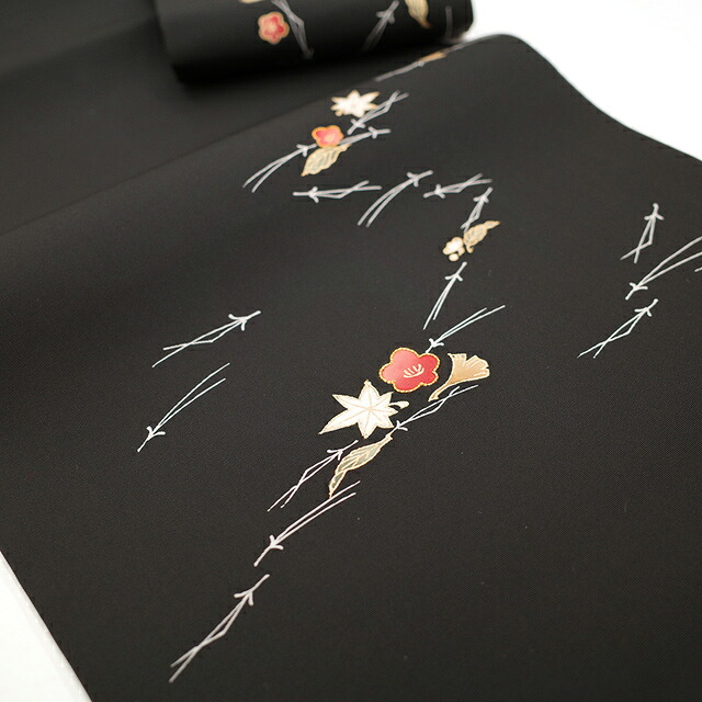 楽天市場】【新古品】 名古屋帯 九寸 塩瀬 正絹 手染め 金駒刺繍 金彩