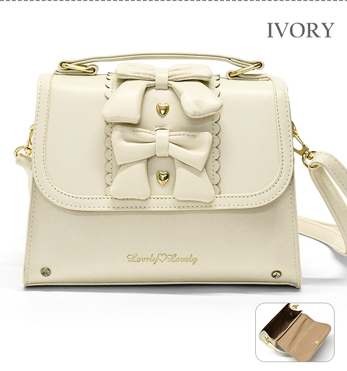 楽天市場】きゅるるんリボン ミニショルダーバッグ レディース リボン