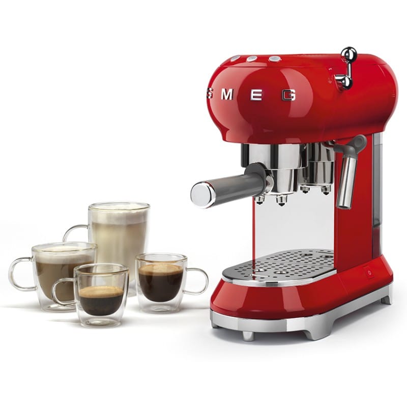 スメッグ エスプレッソマシン メーカー レトロスタイル Smeg Espresso