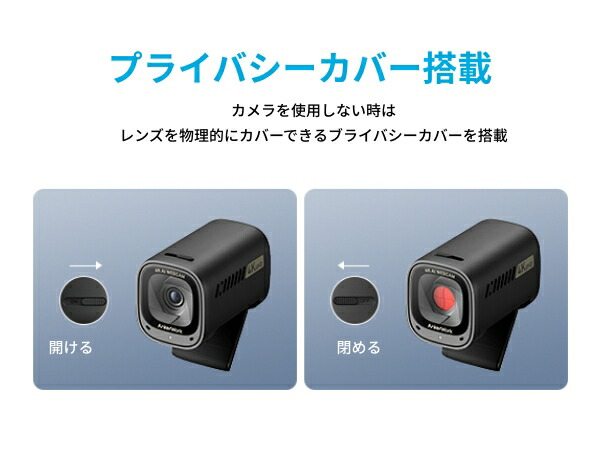 楽天市場】Anker AnkerWork C310 ウェブカメラ【4K UHD / 1080p@60fps