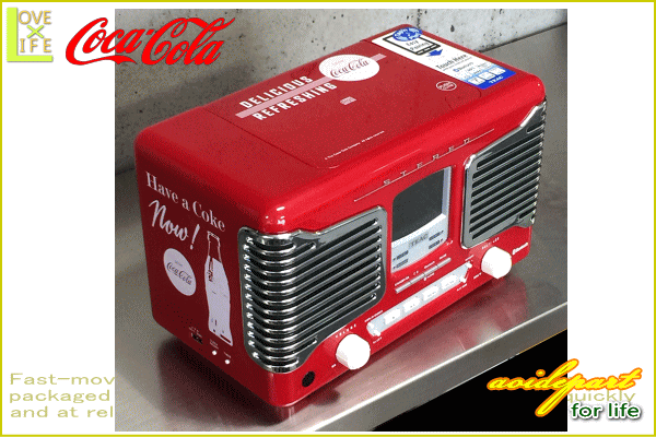 ヤマダモール | 【コカ・コーラ】【COCA-COLA】レトロCDプレイヤー【CD