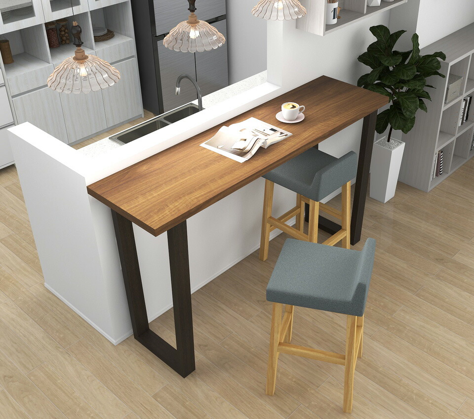 楽天市場】カウンターテーブル ハイテーブル 4人掛け おしゃれ バー