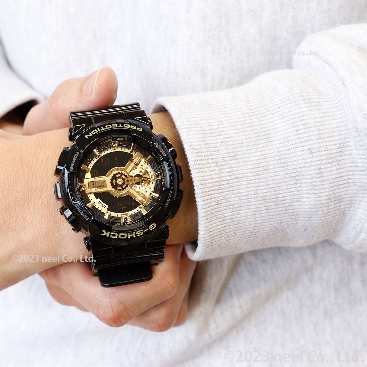 G-SHOCK カシオ Gショック 限定モデル アナデジ ブラック×ゴールド