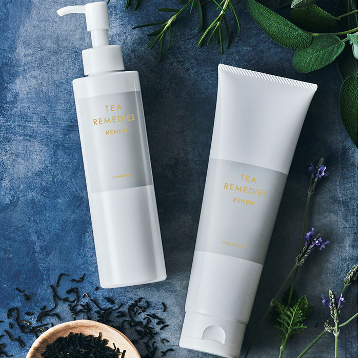 エイジングケアシャンプー コンディショナー セット 通販 リンス TEA