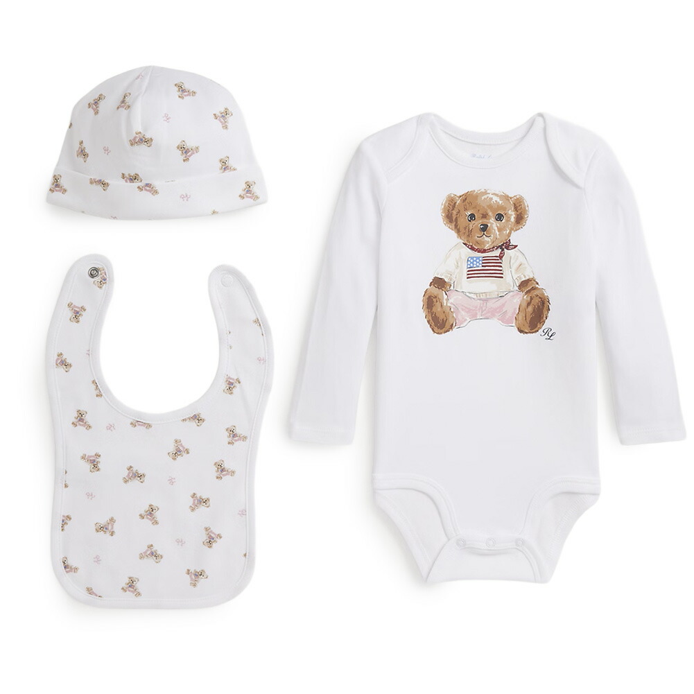 楽天市場】ポロ ラルフローレン ベビー Polo ベア ギフト 3点セット