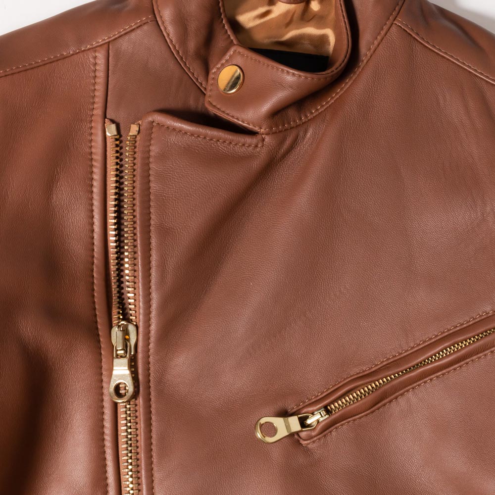 CINQUANTA(チンクアンタ)i551/1 スタンドカラーダブルライダース