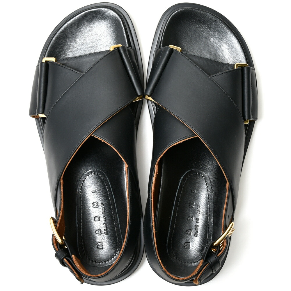 WINTER SALE】MARNI(マルニ)FBMS015701/P3614 レザー クリスクロス