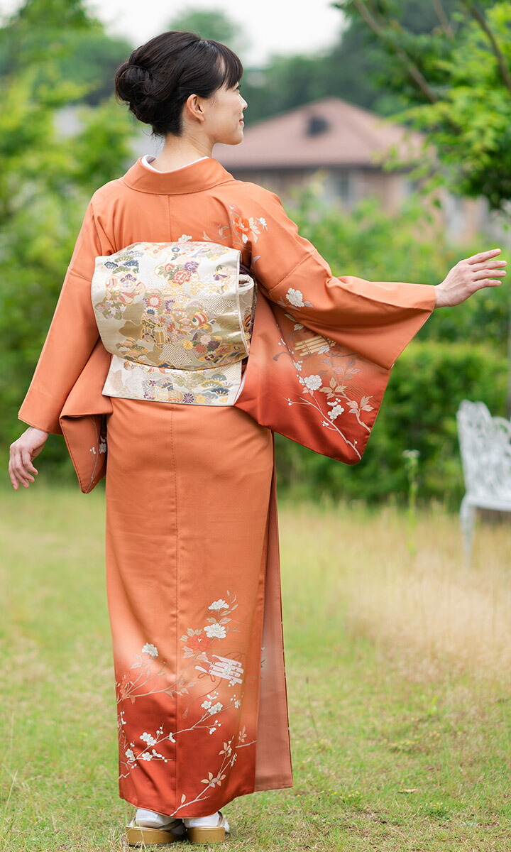 楽天市場】【レンタル】高級正絹 訪問着 フルセットレンタル訪問着