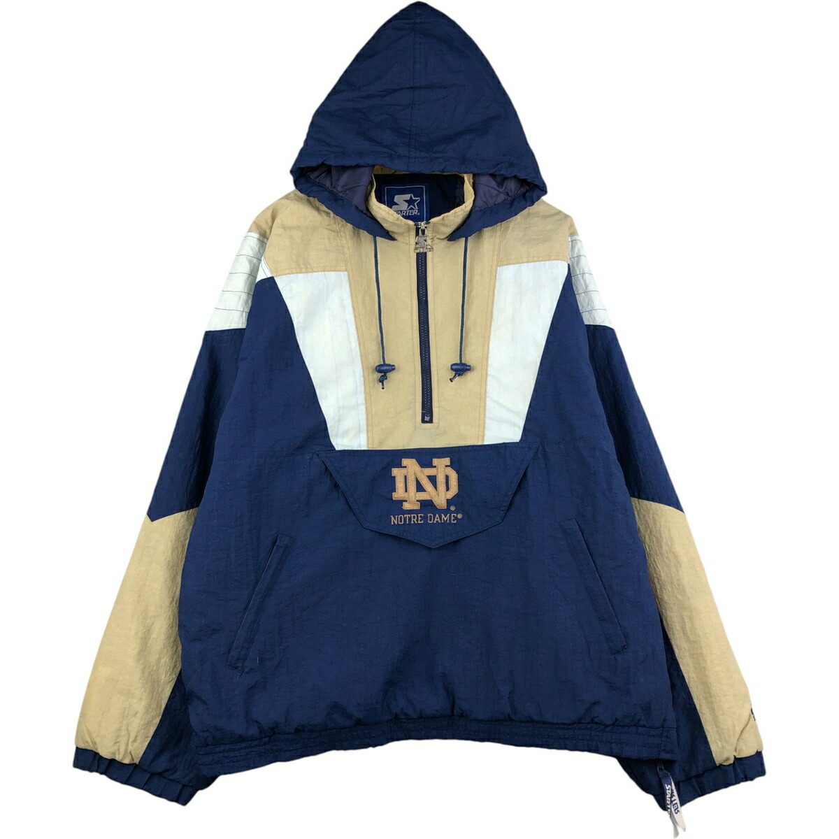 古着 90年代 スターター Starter NOTRE DAME FIGHTING IRISH ノート
